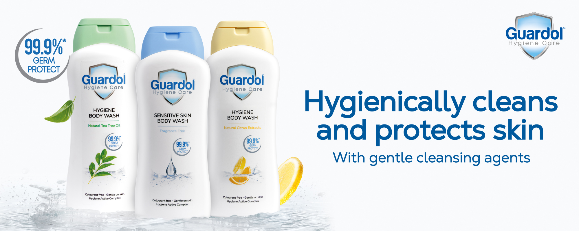 Guardol Hygiene Care Banner